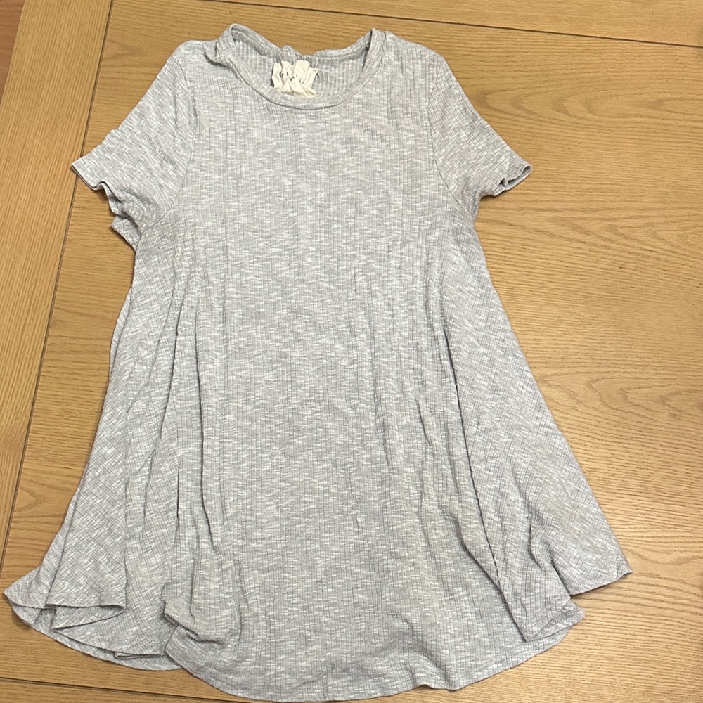 Together Brand Heathered Gray Knit Top